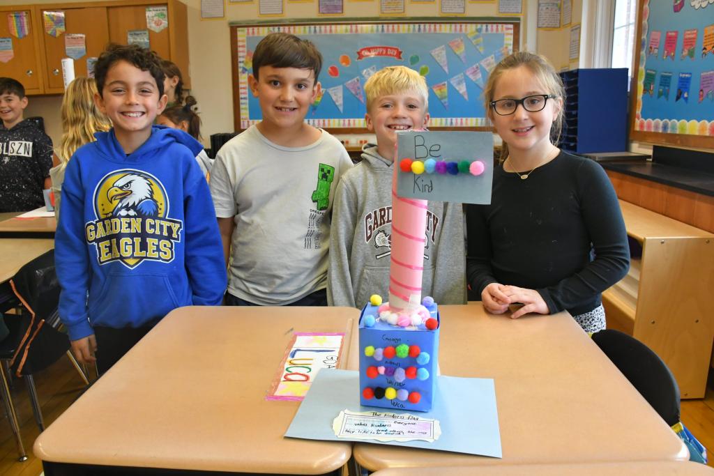 Garden City third graders combine mathematics with socialundefinedstudies through Monumental Math unit